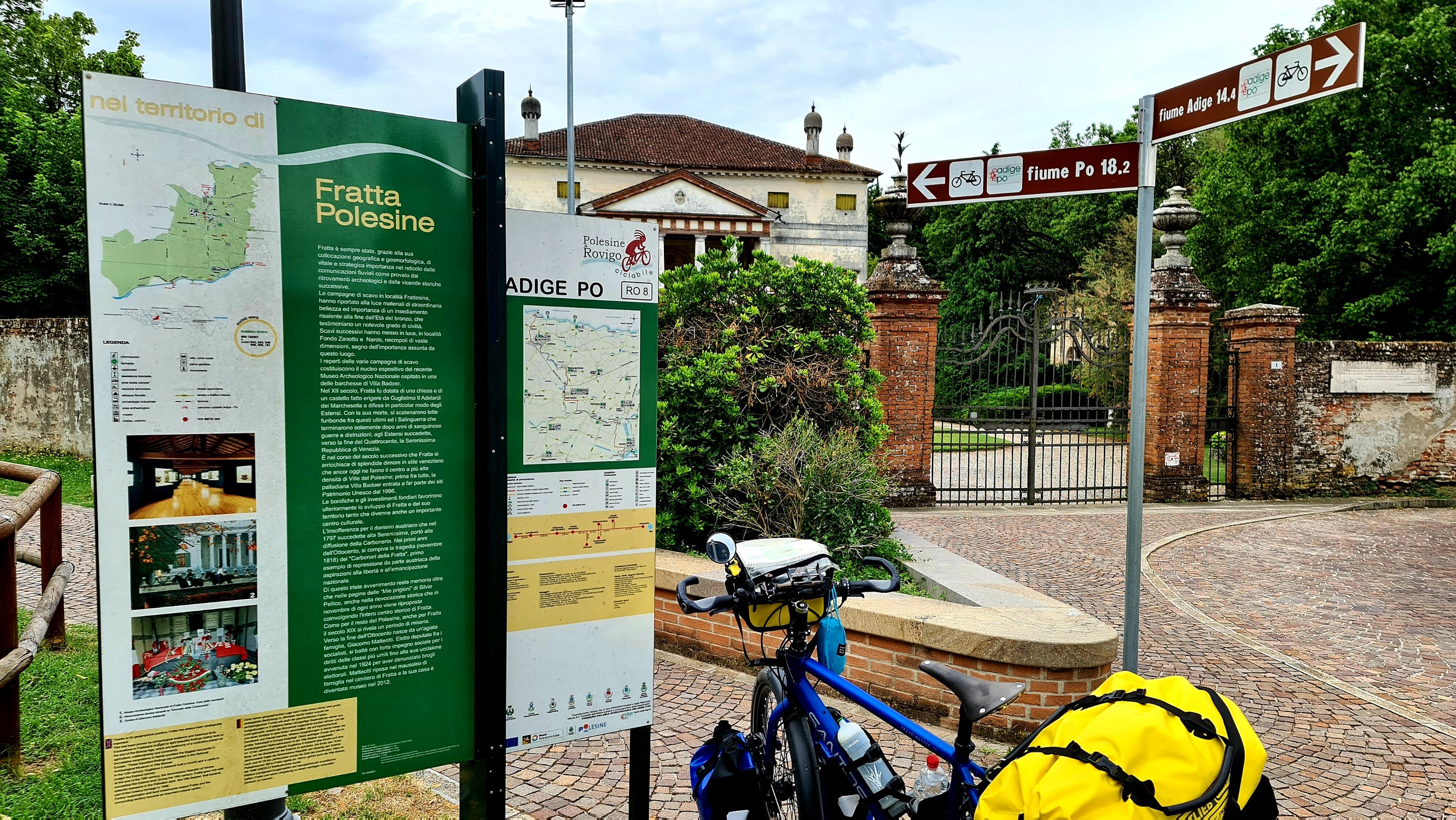 ZBR20 Tussen Ádige en Po (Badia Polesine  – Quartiere 87 km 101 hm)