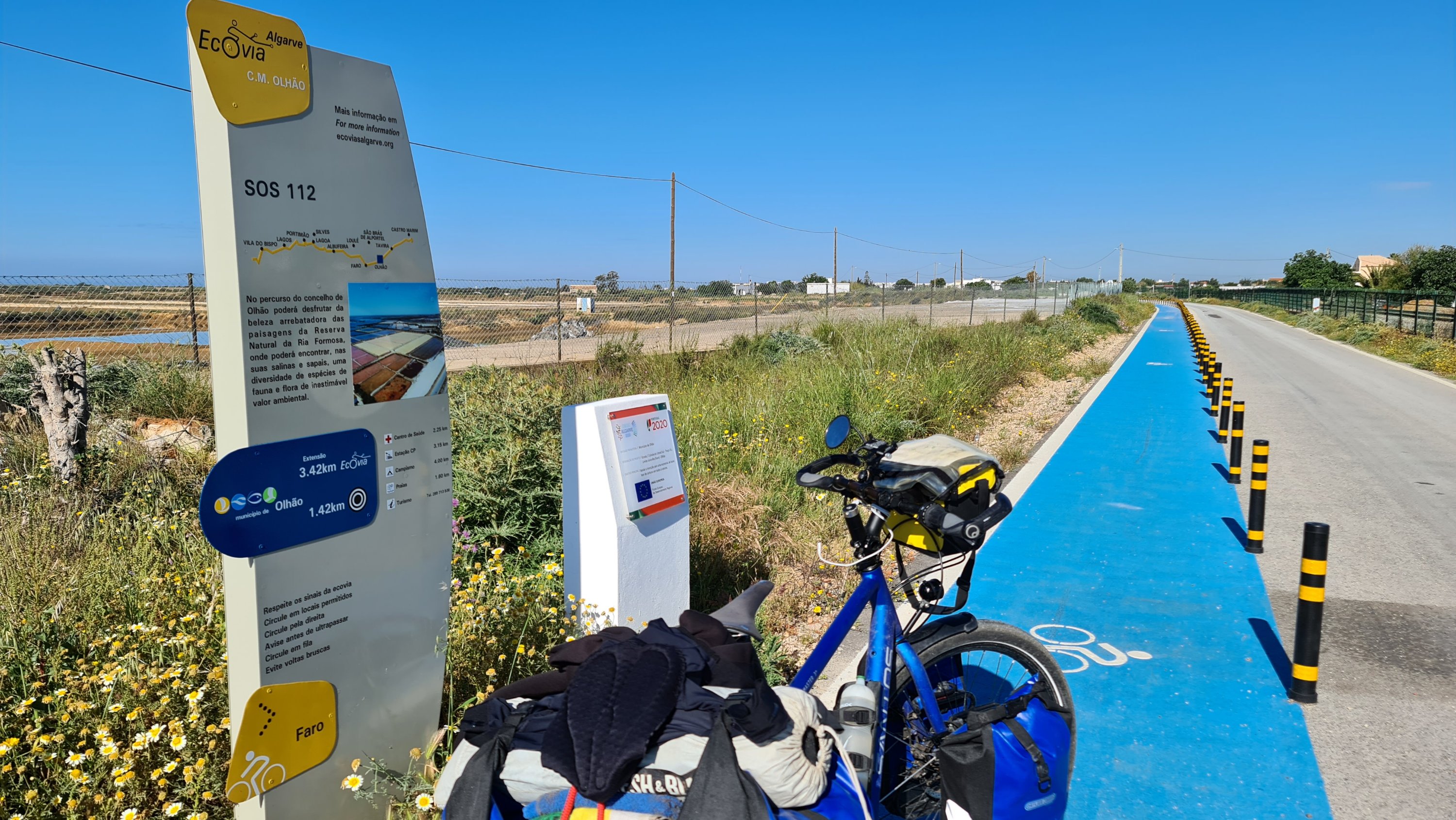SL04 Ecovia Algarve (Olhão – Albufeira 69 km 323 hm)