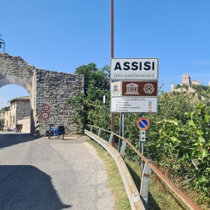 Fietsroute Italia C2C Assisi