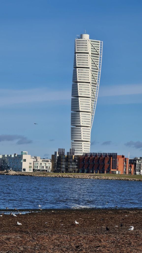 turning torso, de een na langste toren van Scandinavië.