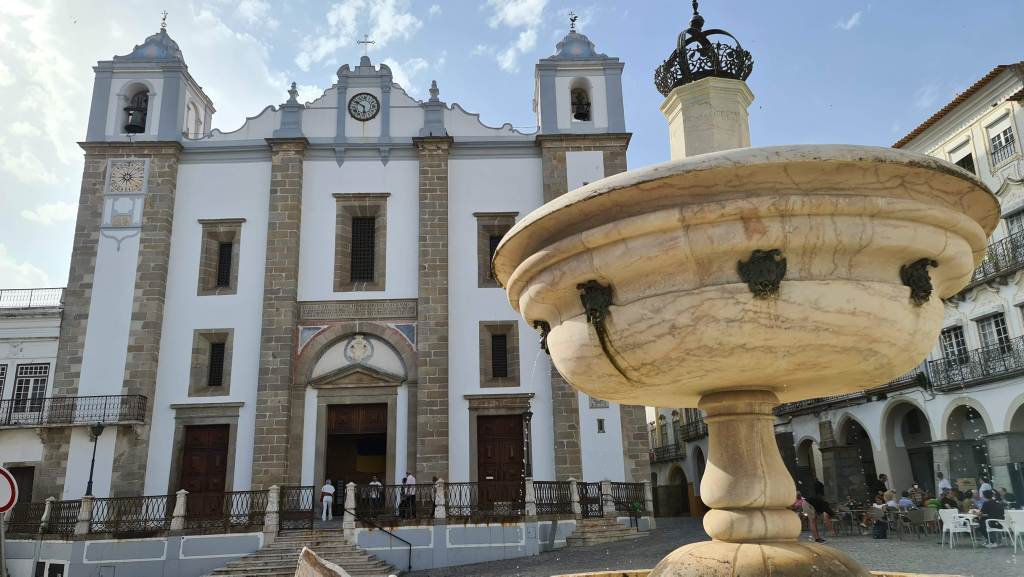 centrum van Évora Portugal
