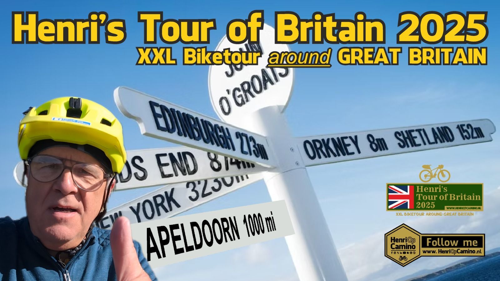 Klaar voor een Nieuw Fietsavontuur: Henri’s Tour of Britain