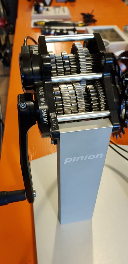 open pinion versnellingsblok