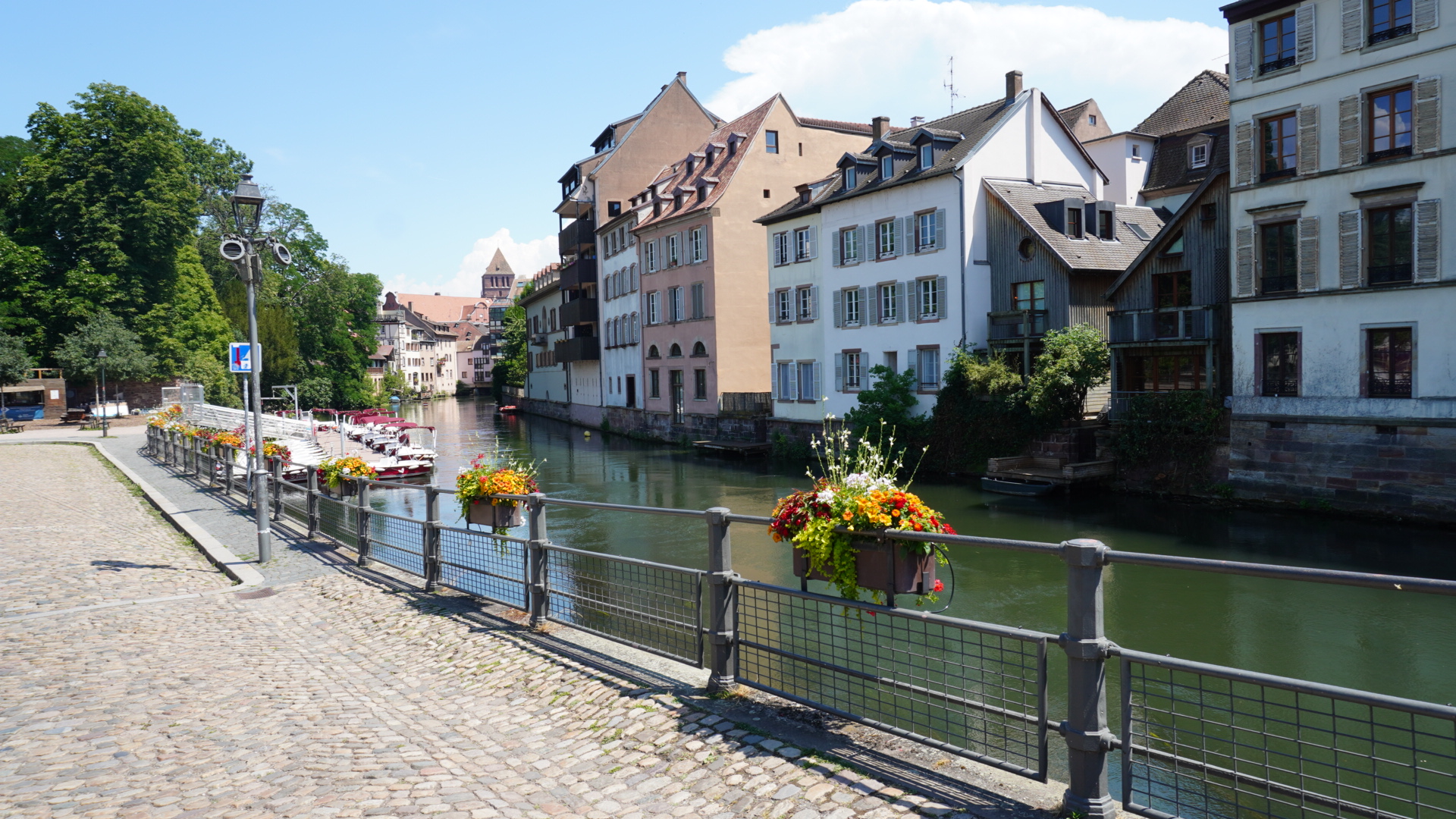 Fietsen door Straatsburg langs de Rijnfietsroute EV15