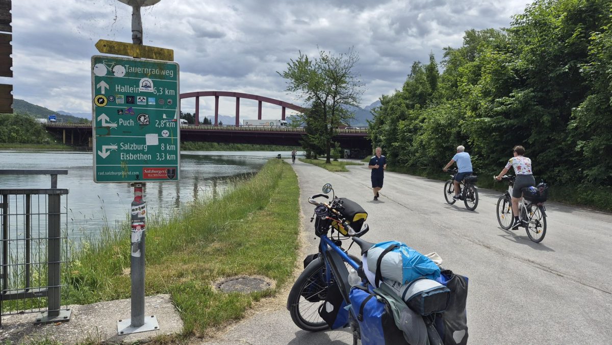 MG langs de Tauernradweg